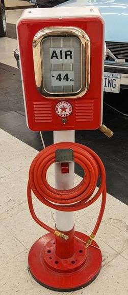 Custom Texaco Air Meter Lighted Display