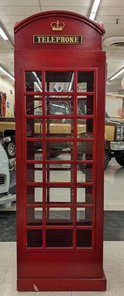 Full Size British Telephone Booth / Call Box Replica