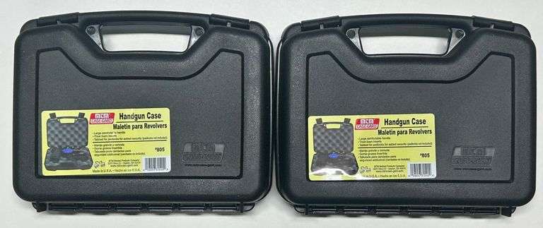 (DV) MTM Snap-Latch Single Handgun Case