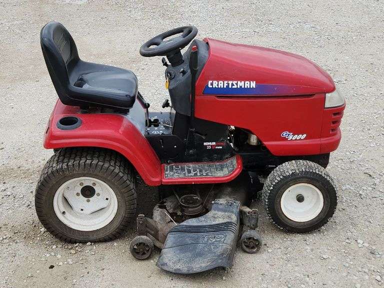 (AO) Craftsman GT 5000 48” Riding Garden Tractor