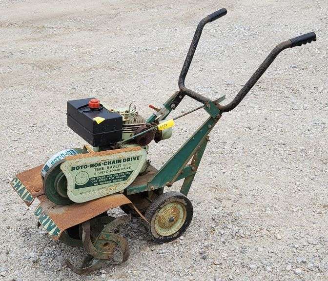 (G) Roto-Hoe Chain-Drive Tiller
