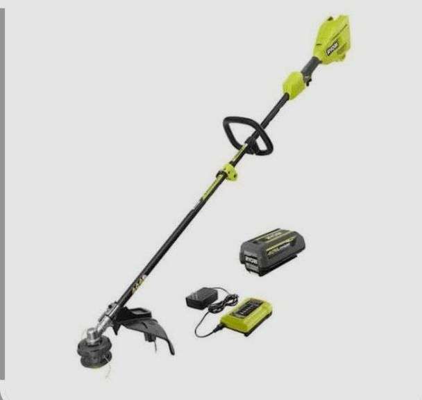 (CC) Ryobi 40V String Trimmer.