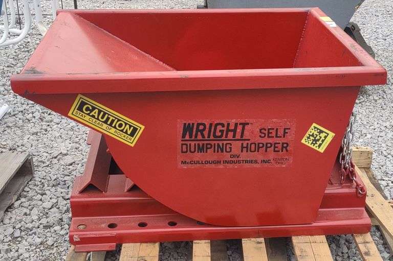 (ZZ) Wright Self-Dumping Hopper