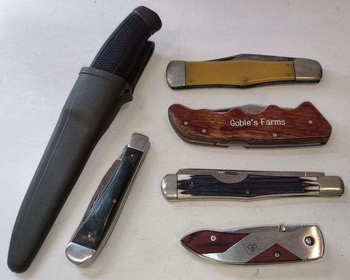 (CC) Various Knives Incl. Frosty, Cherokee, Olcut, Etc