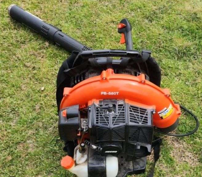 (CC) Echo PB580 Backpack Blower.
