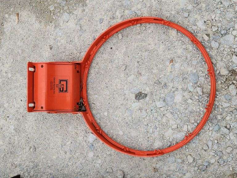 (AK) Steel Full Size Professional Wall Mount Basket Ball Hoop And Back Board