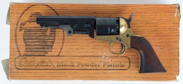 F.LLI Pietta 1851 Reb Nord Navy Sheriff .44 Cal Black Powder Revolver w/ Box