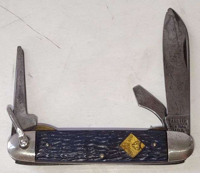 (CC) Vtg. Camillus Cutlery BSA Cub Scouts Of America Pocket Knife