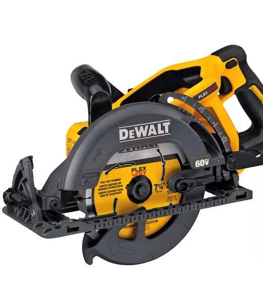 (CC) DeWalt FLEXVOLT 60V MAX* Brushless 7-1/4 inch Cordless Circular Saw.