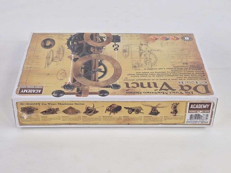Academy Da Vinci Machine Series Clock Hobby Model Kit - Sealed