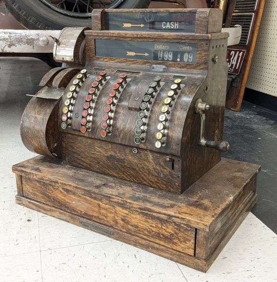 Early 1900s National Cash Register Model No.855