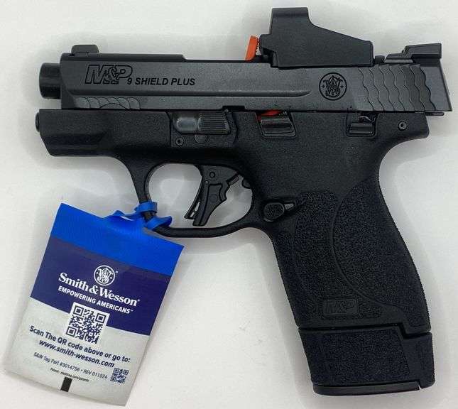 Smith & Wesson M&P9 Shield Plus OR 9mm Luger Semi-Automatic Pistol