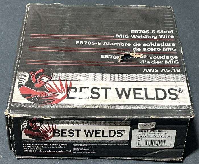 (ZZ) Best Welds Steel MIG Welding Wire Kraft Auction Service, LLC