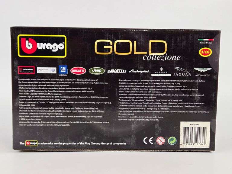 1/18 Scale Die-Cast Mercedes-Benz SSKL