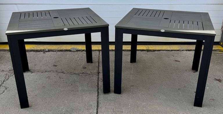 (D) Just Chair Outdoor Patio Tables