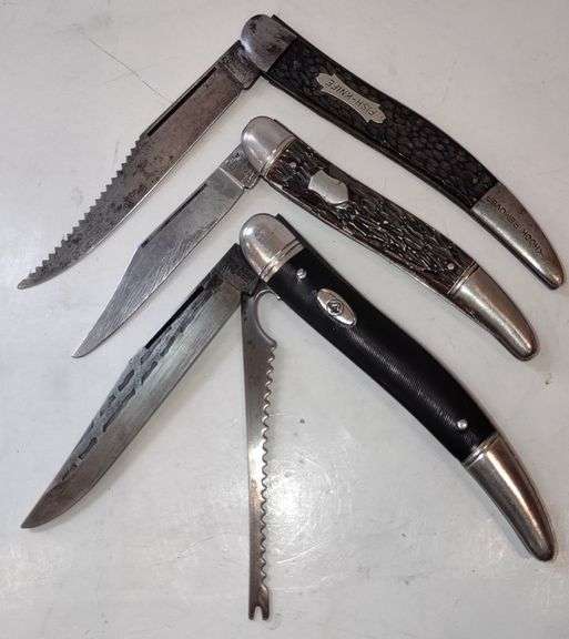 (CC) Imperial Stainless Fish Folding Knives