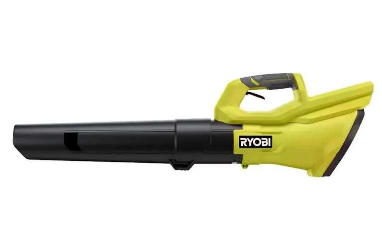 (CC) RYOBI 40-Volt Lithium-Ion Cordless Variable-Speed 120 MPH 550 CFM Leaf Blower.