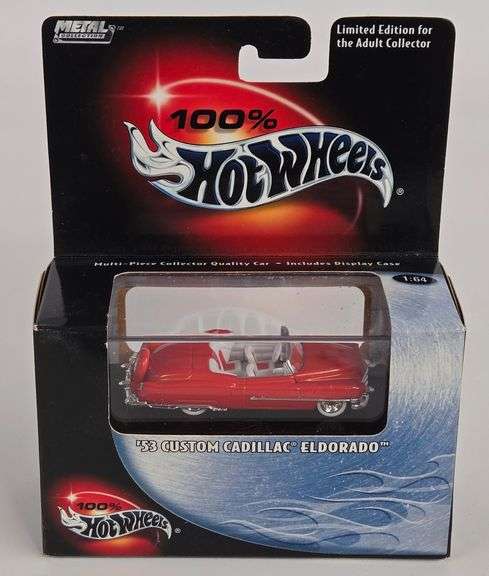 Hot Wheels '53 Custom Cadillac Eldorado Limited Edition Die-Cast Car w/ Display Case