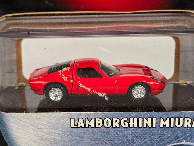 Hot Wheels Lamborghini Miura Limited Edition Die-Cast Car w/ Display Case