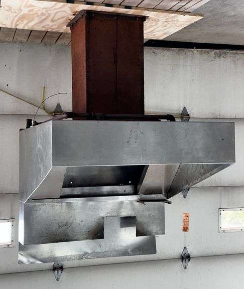 (G) Commercial Stainless Steel Mountable Exhaust Hood