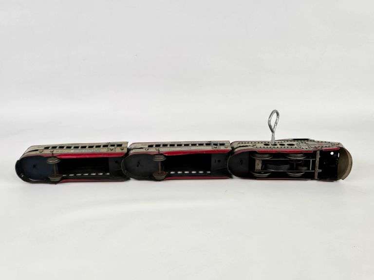 Vintage Marx Tin Windup Union Pacific Train Set