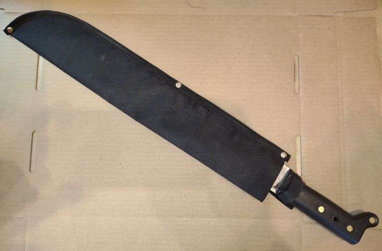 (M) Unbranded Machete Knife w/ Sheath