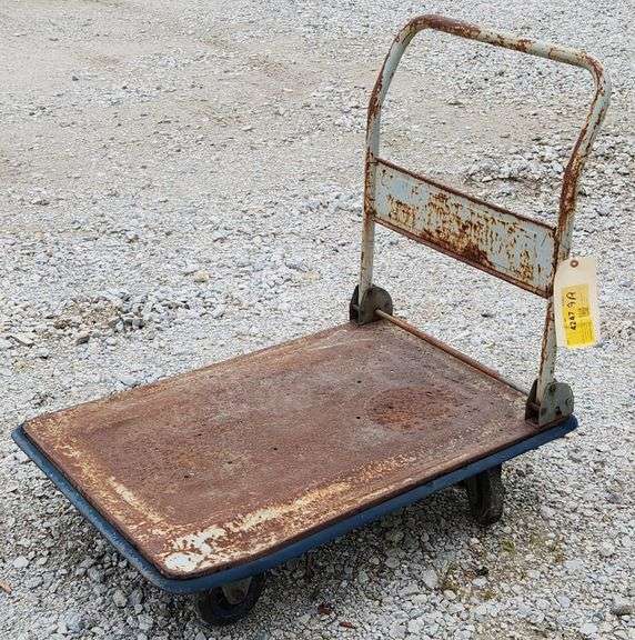 (AA) Metal Shop Cart 36" x 25" x 34"