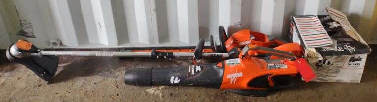 (CC) Echo String Trimmer, Hedge Trimer, Top Handle Chainsaw, & Handheld Blower