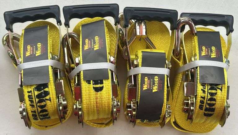 Wood Tuff Tow 27’x2" Ratchet Straps
