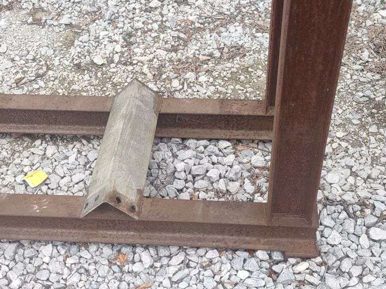 (G) Metal Firewood Rack