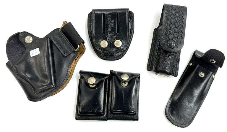 Gun Holsters, Ammo Pouch, Handcuff Case and More