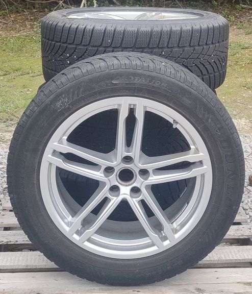 (AE) Dunlop SP Winter Sport Tires w/ Rim
