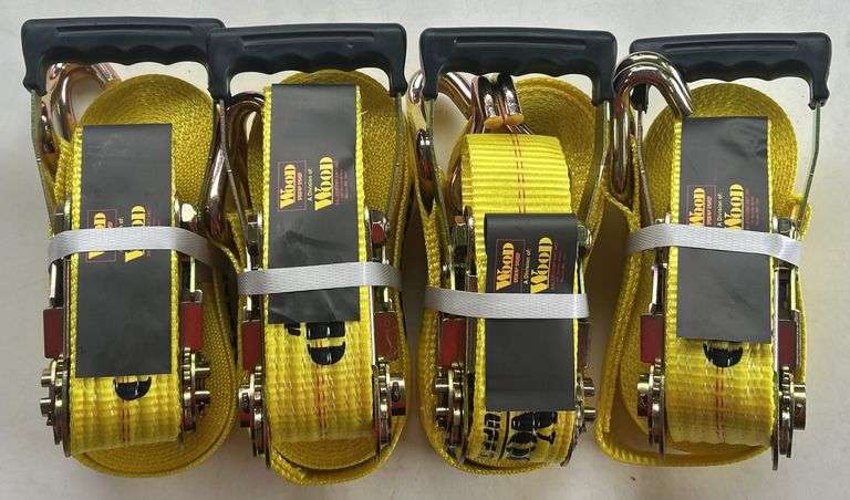 Wood Tuff Tow 27’x2" Ratchet Straps