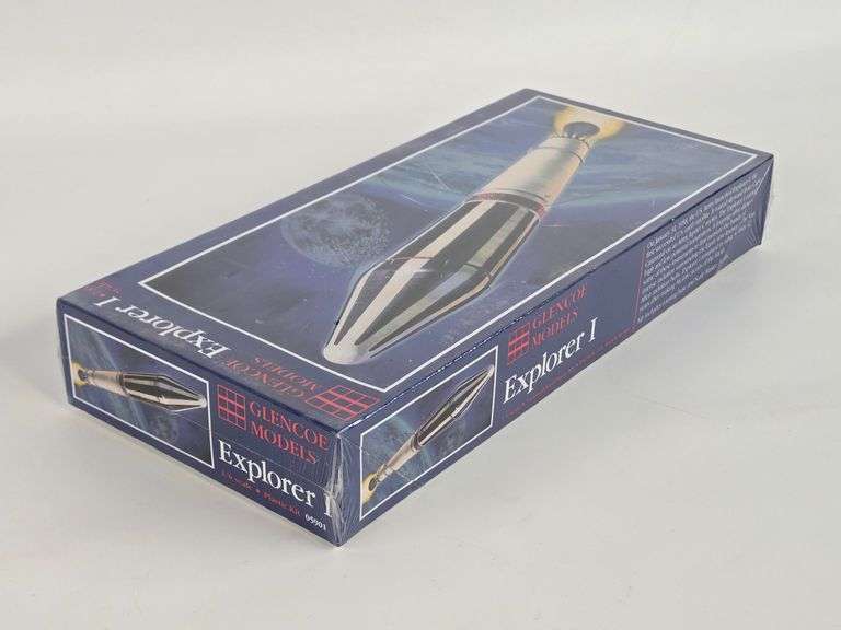 1/6 Scale Glencoe Models Explorer 1 Satellite Model Kit - Sealed