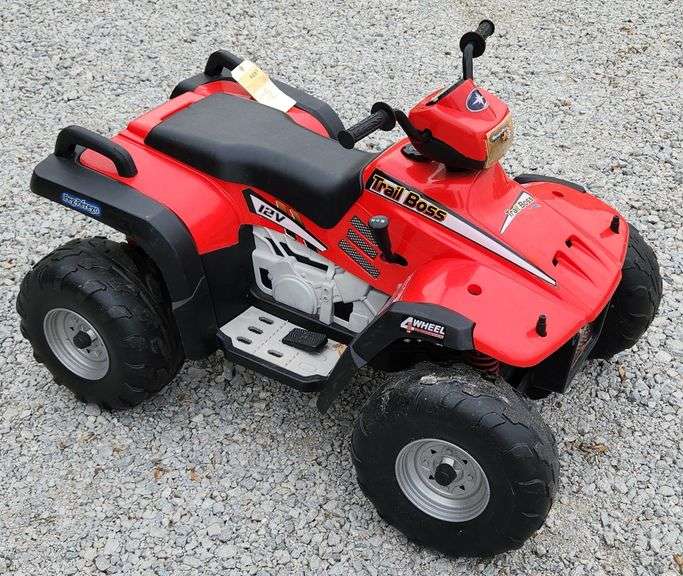 (AA) Peg-Perego Trail Boss Kids 12v ATV
