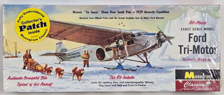 Monogram Ford Tri-Motor Model Kit - Sealed