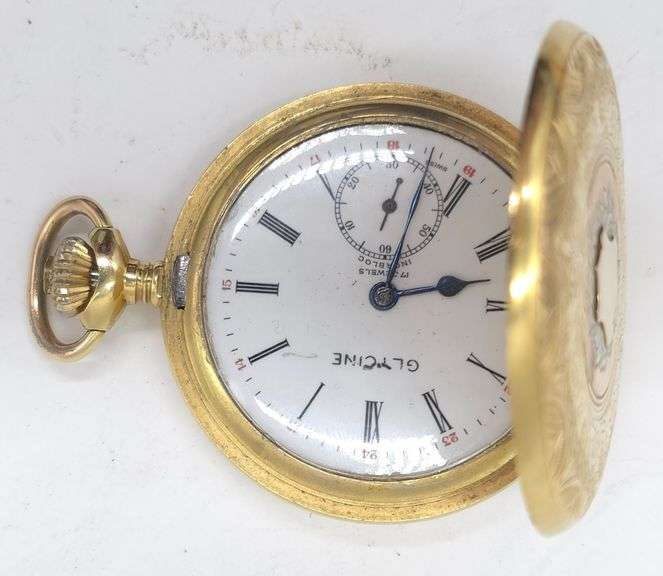 (F) GLYCINE Pocket Watch 17 Jewels, Swiss Made