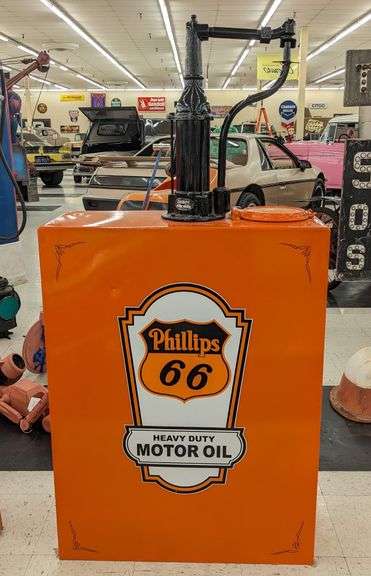 Restored Phillips 66 Service Station Lubester