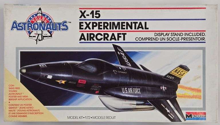 1/72 Monogram X-15 Experimental Aircraft Model Kit