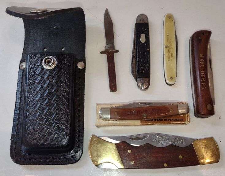 (CC) Various Knives Incl. Old Hickory, Royal Brand, Red Man, Etc