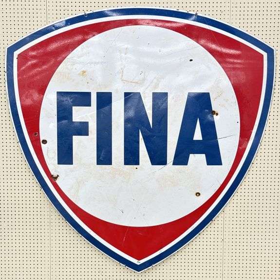 6ft SSP Fina Service Station Sign