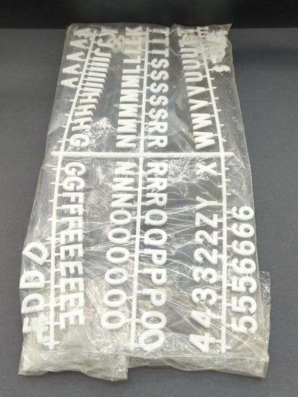 Mobil Motor Oils Letter Board