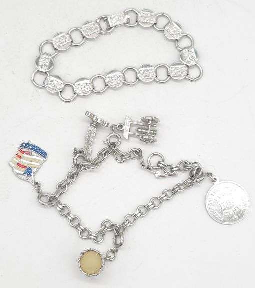 (U) Two Vintage Sarah Cov Bracelets