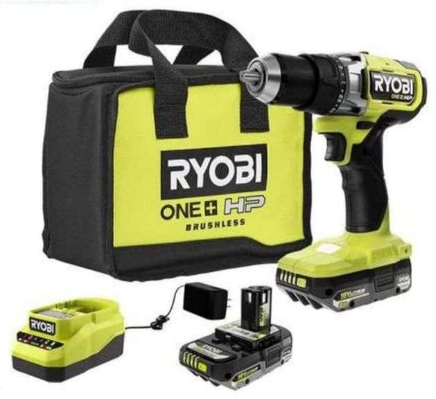 (CC) Ryobi ONE+ HP 18V Brushless Cordless 1/2" Drill/Driver Kit