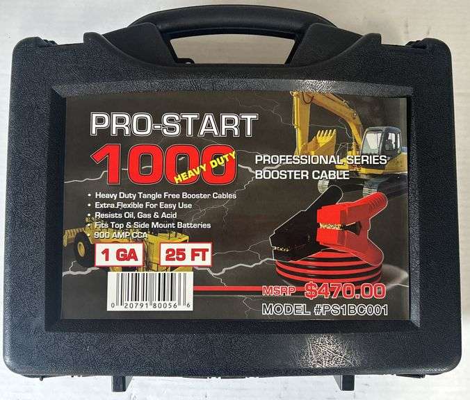 Pro-Start 1000 1 Gauge 25’ Booster Cable
