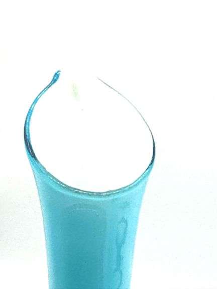 Studio Art Cased Glass Pitchers, Blue Genie Bottles