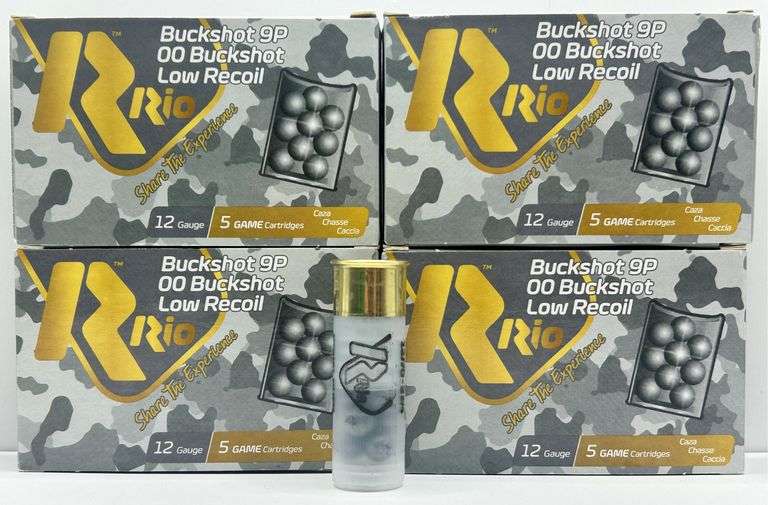(DV) RIO Royal Buck 12 Gauge Cartridges