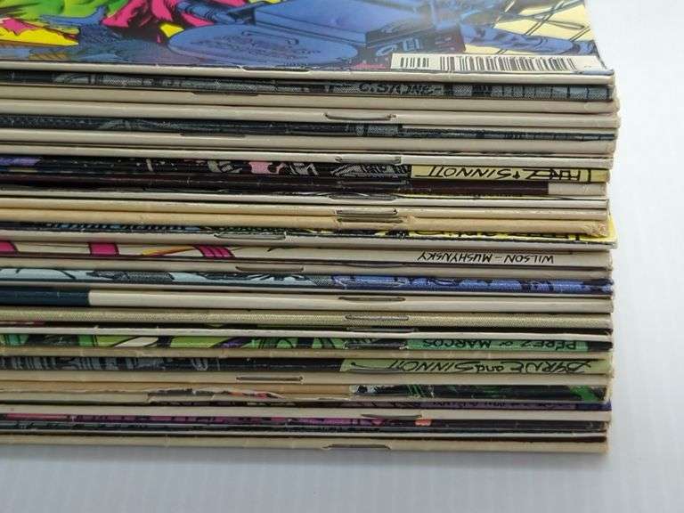 (D) Marvel The Thing Comic Books
