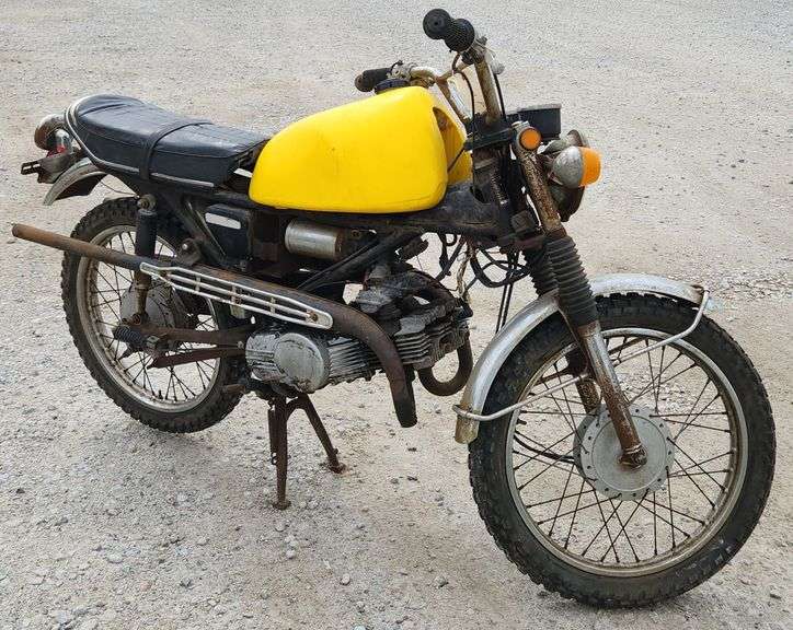 (AJ) 1970 Suzuki T125 Motorcycle