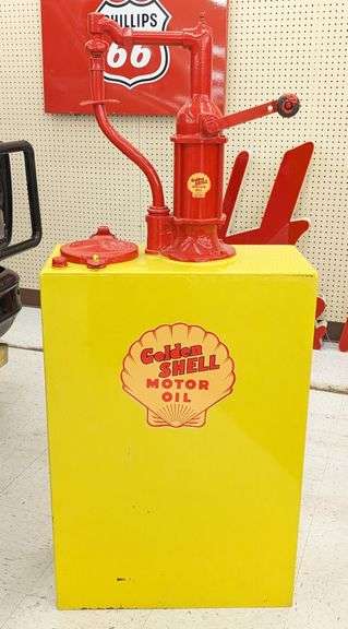 Restored Golden Shell Service Station Lubester